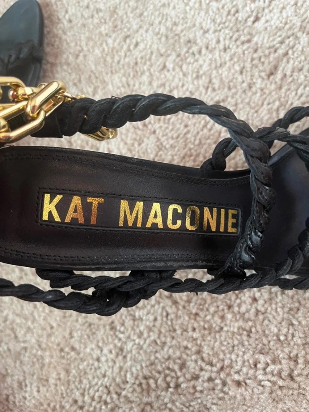 Kat Maconie Chain Heels - Picture 4 of 7